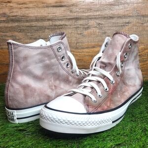New Converse Chuck Taylor All Star High 'Washed Canvas - Kava Bliss' A02585C